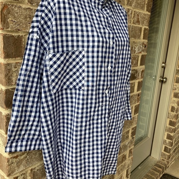 Amato Rizzo NWT gingham dress one size - Picture 4 of 11